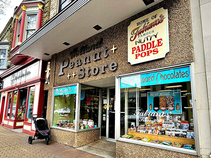 A century of nutty goodness packed into one charming storefront. The Peanut Store: Making squirrels jealous since 1902. Photo credit: Spunki Spirits