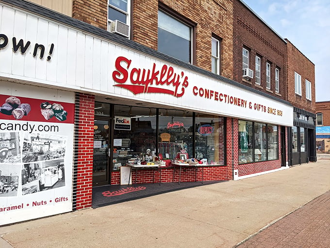 Sayklly's: Where candy-making is a spectator sport. Watch sugar transform into edible magic before your very eyes. Photo credit: Deb Y