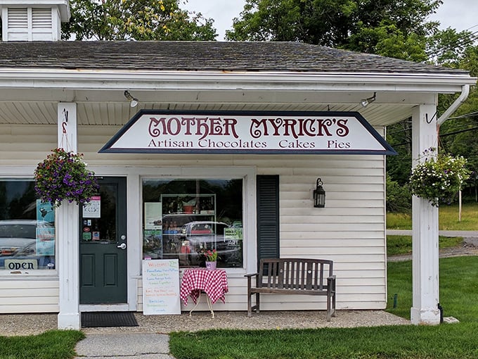 A sugar-coated slice of Americana! Mother Myrick's serves up confections with a side of small-town charm.