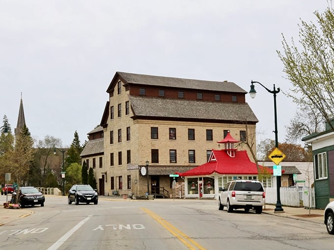 Cedarburg's Washington Avenue: Where every building tells a story, and every shop window tempts you to rewrite your budget.