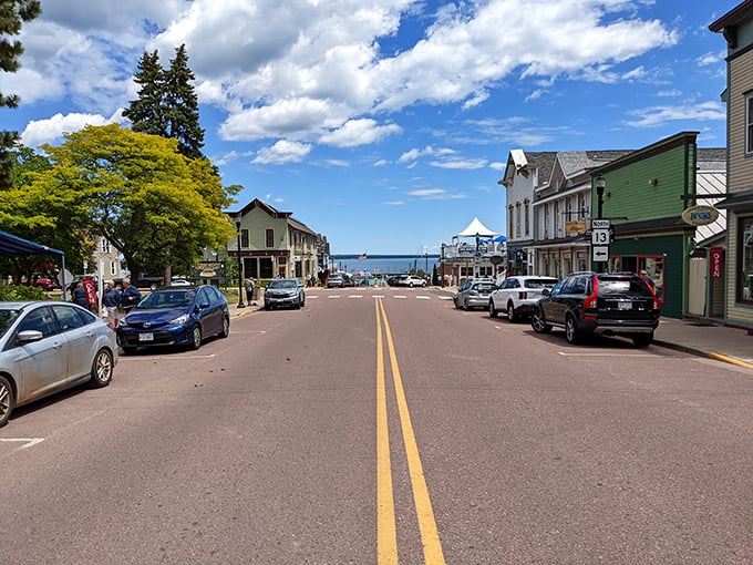 Apostle Islands or bust! Bayfield's harbor is your gateway to natural wonders and maritime adventures. Don't forget your sense of awe!