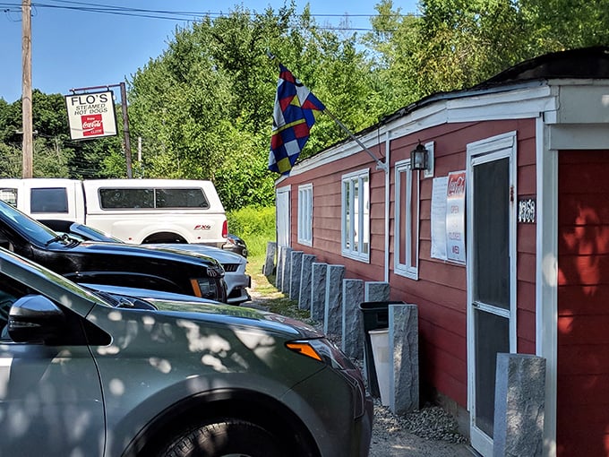 Hot dog history in the making! Flo's quaint exterior belies the culinary treasures within – a true hidden gem for frank aficionados.