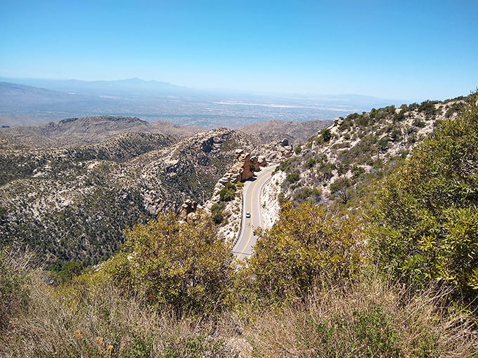 Talk about a room with a view! This vista stretches farther than your grandmother's tales of walking to school uphill both ways.