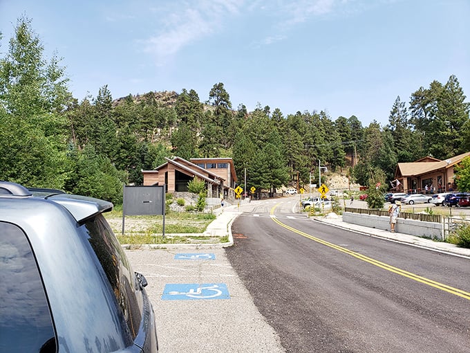 Is this Arizona or Middle-earth? Summerhaven's streets wind through a landscape that looks like it was designed by elves with a flair for the dramatic.