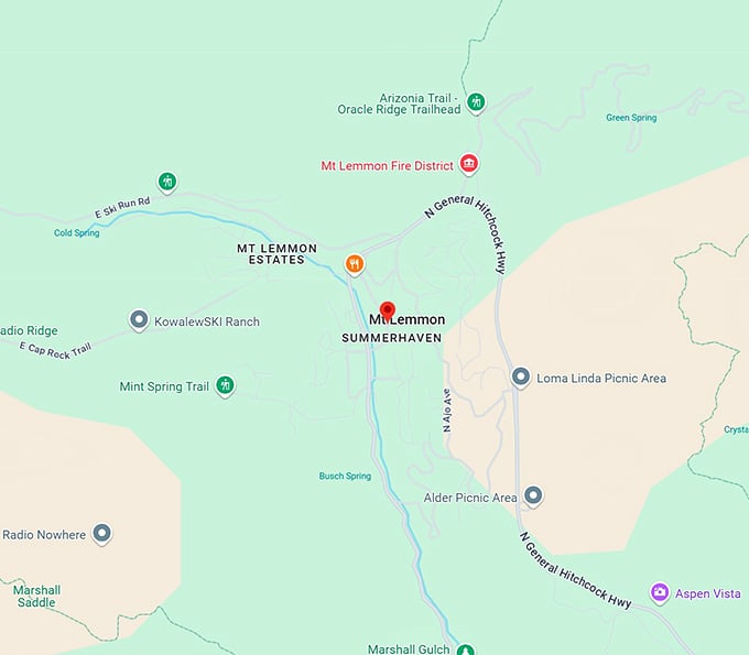 16. summerhaven map