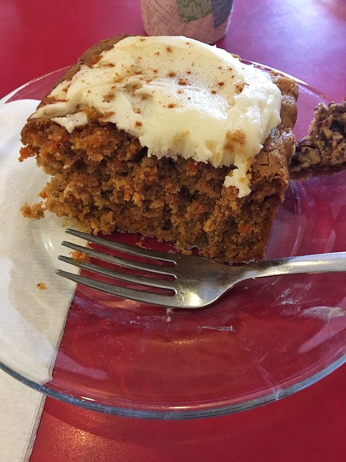 Layers of joy! This carrot cake is stacked higher than my to-read pile, but infinitely more satisfying to get through.