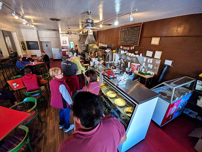 Where everybody knows your name! This bustling counter scene could give Cheers a run for its money – and with better food to boot.