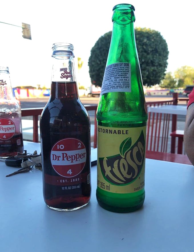 Quench your thirst with these classic sodas. It's like a time machine in a bottle, taking you back to simpler times.