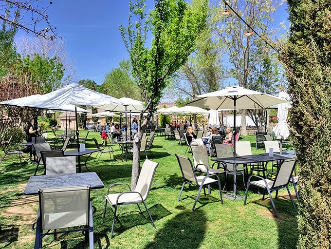 Sip, savor, and socialize under the Arizona sky. This outdoor tasting area is where wine lovers come to play and pretend they're extras in a Napa Valley rom-com.