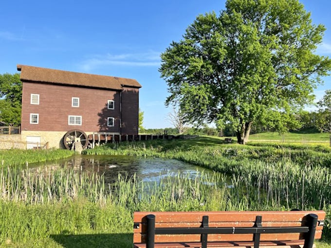 "Old McDonald had nothing on this! This historic mill is a slice of Americana that'll make you want to trade your car for a horse and buggy."