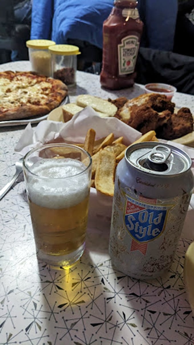 A spread that would make your cardiologist frown and your taste buds dance. Sometimes, happiness comes in a can (of beer).