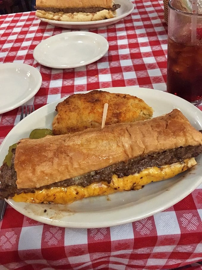 Double the carbs, double the fun! This Poorboy and twice-baked potato duo is the dynamic duo your stomach's been waiting for.