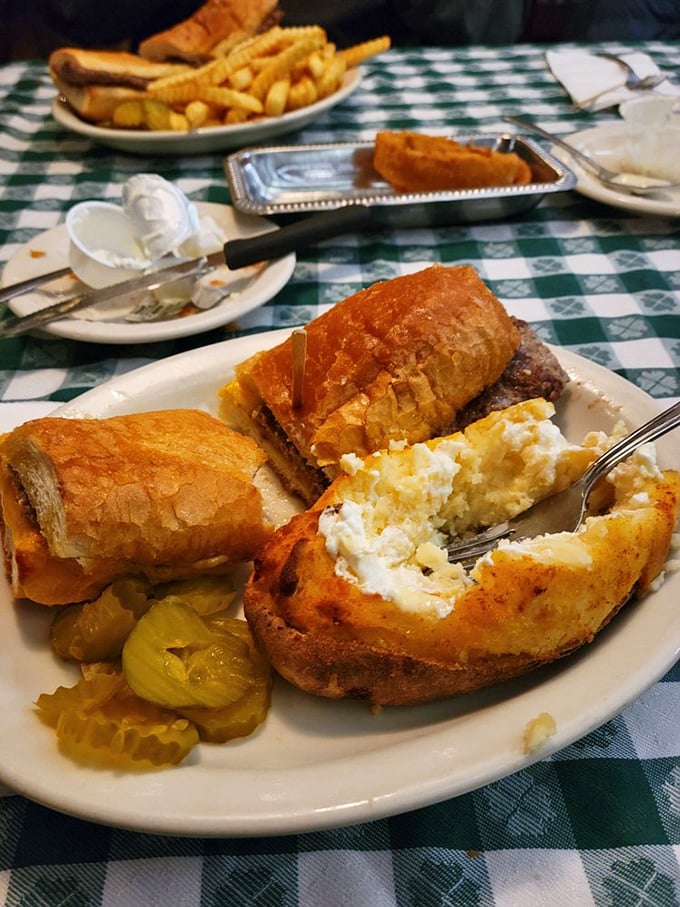 Meet the Po'boy that puts the 'poor' in 'poor life choices.' But with flavor this good, who needs self-control anyway?