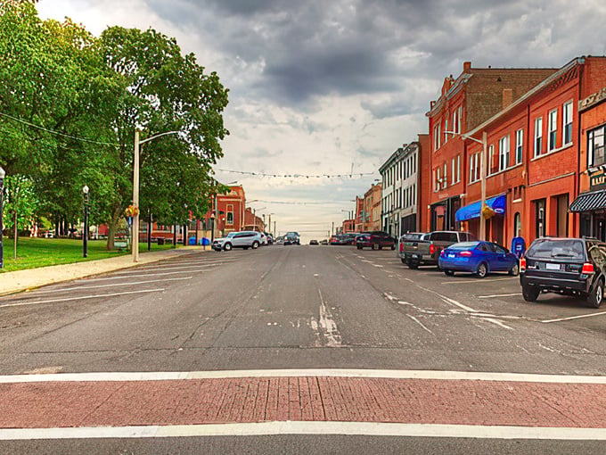 Downtown Waterloo: where every storefront tells a story. It's Main Street USA come to life, minus the Disney admission prices.