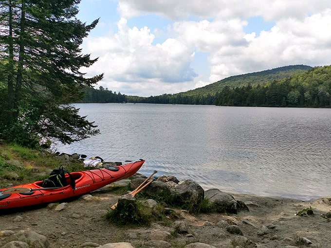 Paddle your way to paradise! This kayak is your ticket to exploring Groton's liquid highways. Just watch out for overly friendly fish!