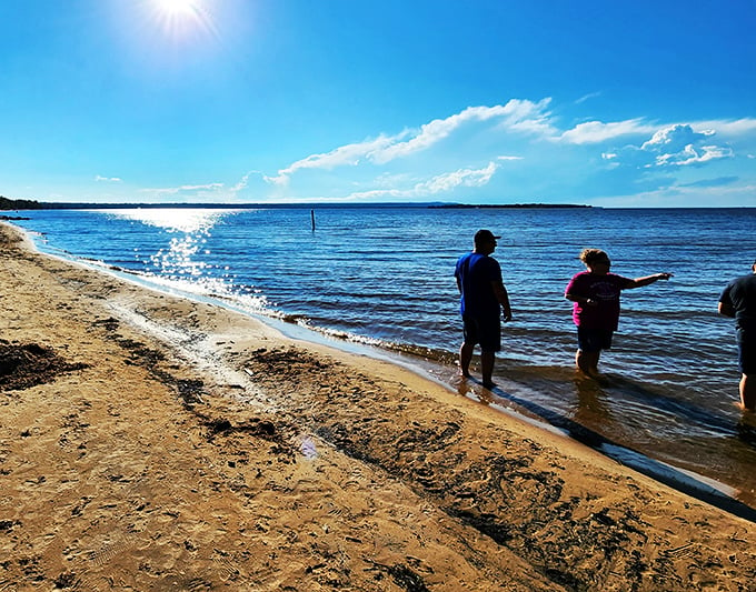 Toes in the water, head in the clouds – Brimley Beach's recipe for instant vacation mode. Just add a dash of sunshine! 