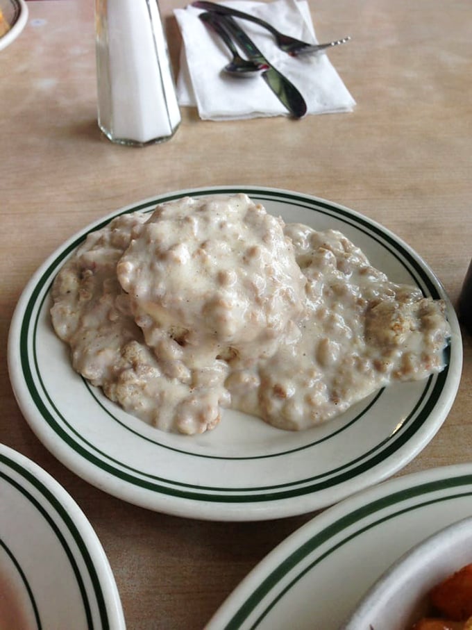 Biscuits and gravy: the breakfast of champions... and anyone else who appreciates a plate of pure, unadulterated deliciousness.