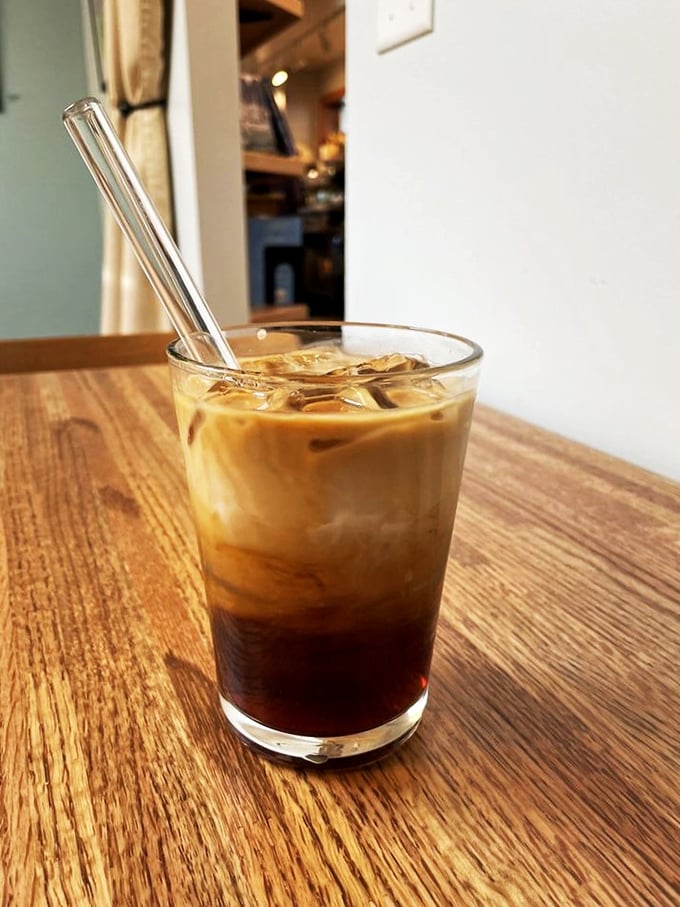 Hello, gorgeous! This cold brew is darker than my coffee-stained soul and smoother than a librarian's "shush." It's liquid motivation in a glass.