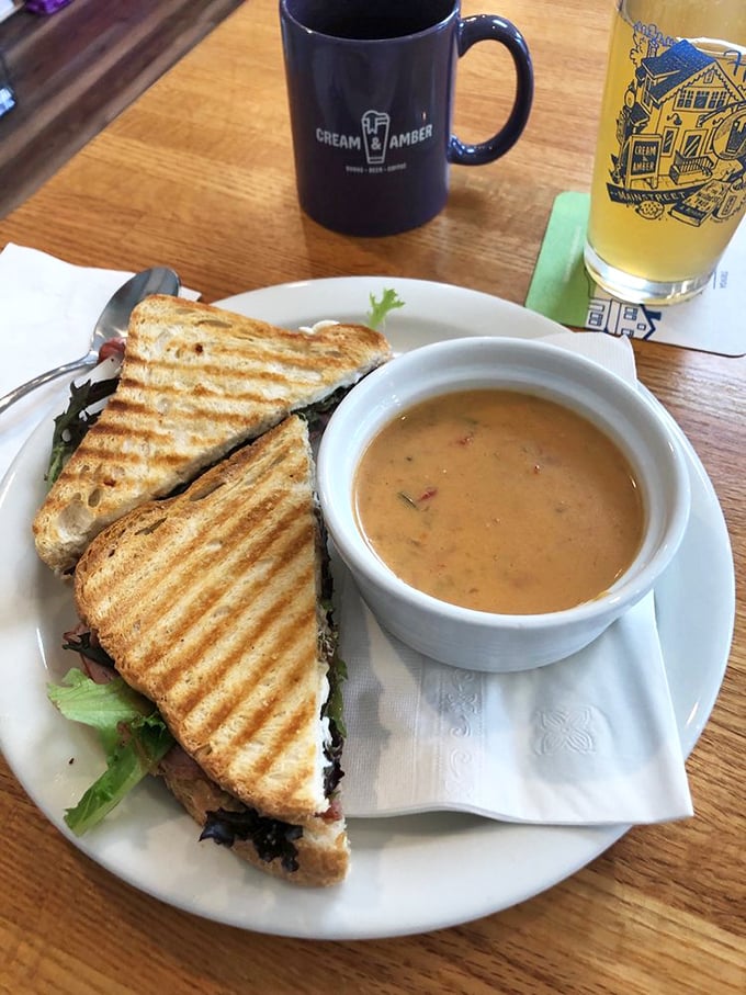 Soup's on! This steaming bowl of comfort is like a warm hug for your insides. Pair it with a good book, and you've got the perfect rainy day combo.