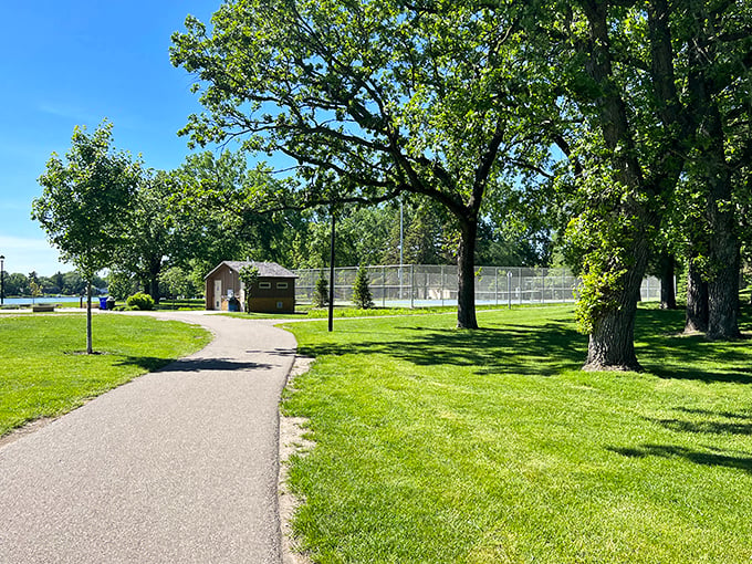 This trail is smoother than my attempts at small talk. Perfect for walks, jogs, or dramatic Forrest Gump reenactments.