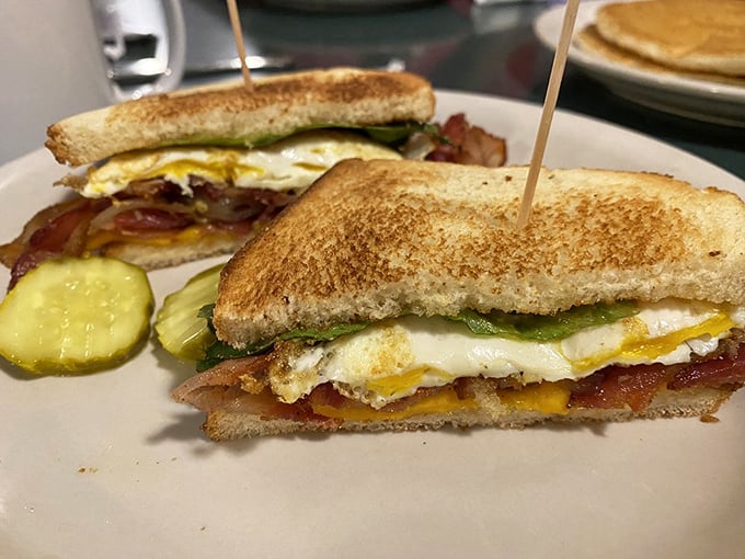 The Mailman Breakfast Sandwich: Delivering deliciousness rain or shine. It's the morning fuel that keeps Cincinnati running.