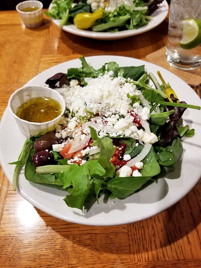 A Greek salad that would make Zeus himself say 