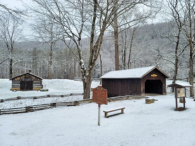 Winter wonderland alert! Beaver Creek's historic structures look even more charming with a dusting of snow. Cue the hot cocoa cravings!