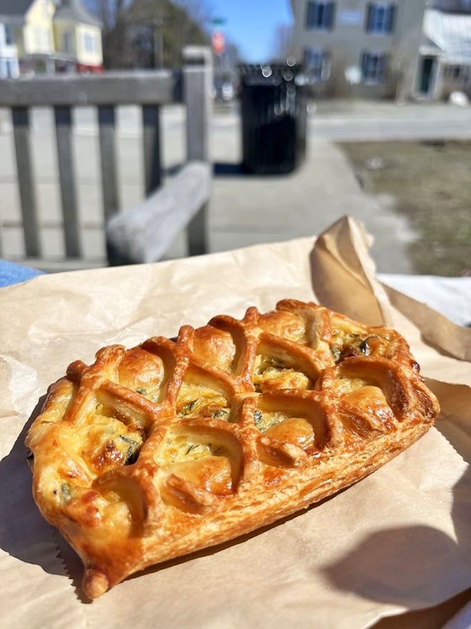 Flaky, cheesy, and oh-so-dreamy! This pastry is what happens when comfort food gets a gourmet makeover. Resistance is futile!