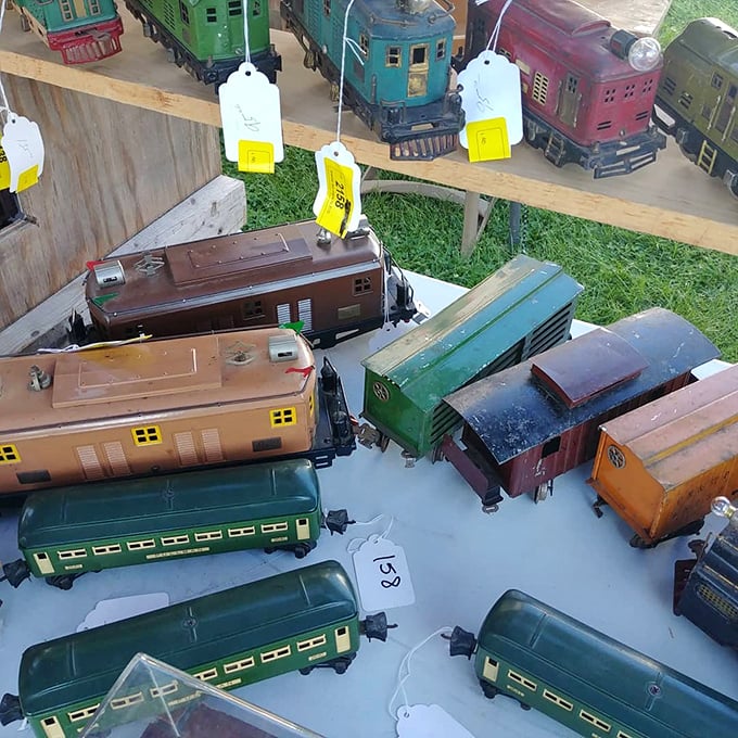 All aboard the nostalgia express! These vintage toy trains will transport you back to childhood faster than you can say 