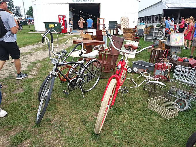 Pedal to the past! These vintage bikes aren't just modes of transportation; they're two-wheeled time machines ready for your next adventure.