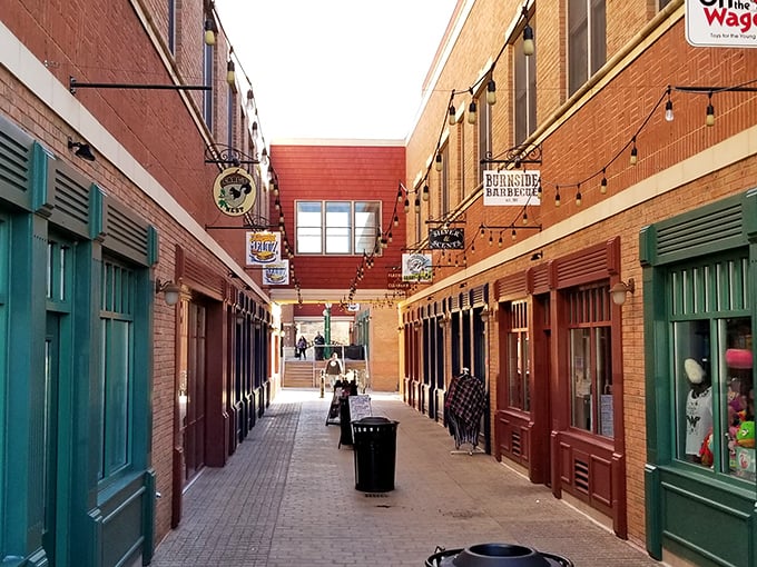 Stroll down this alley of wonders, where each storefront holds the promise of your next favorite thing.