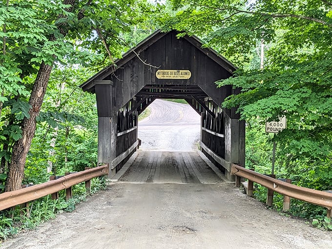 Welcome to Emily's Bridge, where history meets mystery. It's like a wooden time capsule with a dash of ghostly intrigue!