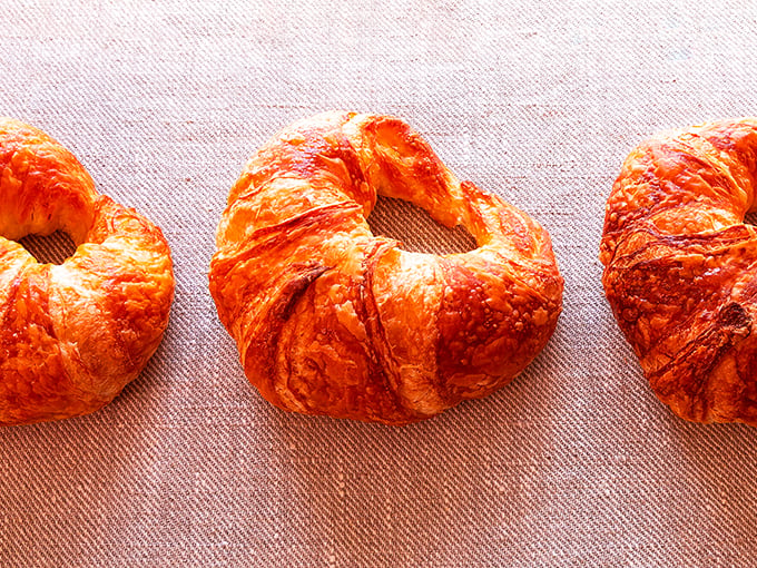 These golden-brown croissants look like they've earned their PhD in flakiness from the University of Butter. Photo credit: Beach Pea Baking Co