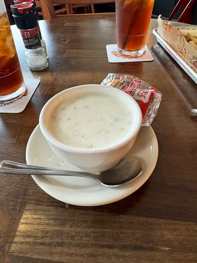 Creamy, dreamy New England clam chowder that's thick enough to warm your soul and rich enough to make you forget winter exists. Photo credit: David H