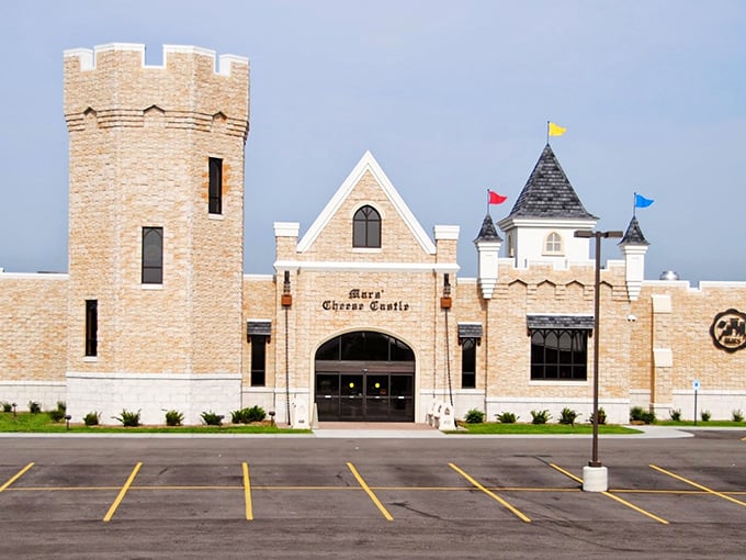 Mars Cheese Castle: Where dairy dreams come true. It's like Willy Wonka's factory, but with more cheddar and fewer Oompa Loompas.