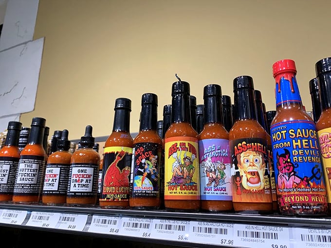 Spice up your life! These saucy bottles aren't just condiments; they're conversation starters that'll add a kick to any meal.