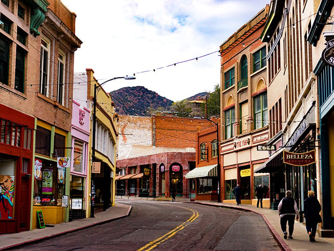 Bisbee: Where the streets are steeper than San Francisco's and twice as colorful. Bring your walking shoes and sense of wonder!