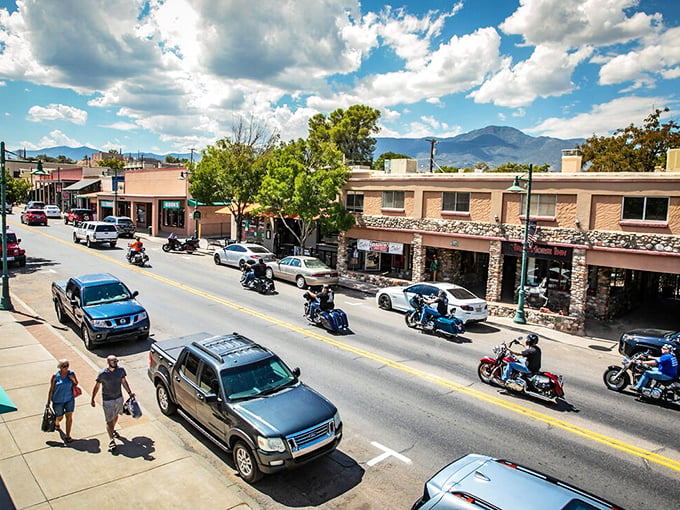 Main Street Cottonwood: Where every storefront tells a story and every awning offers an invitation. Come on in, partner!