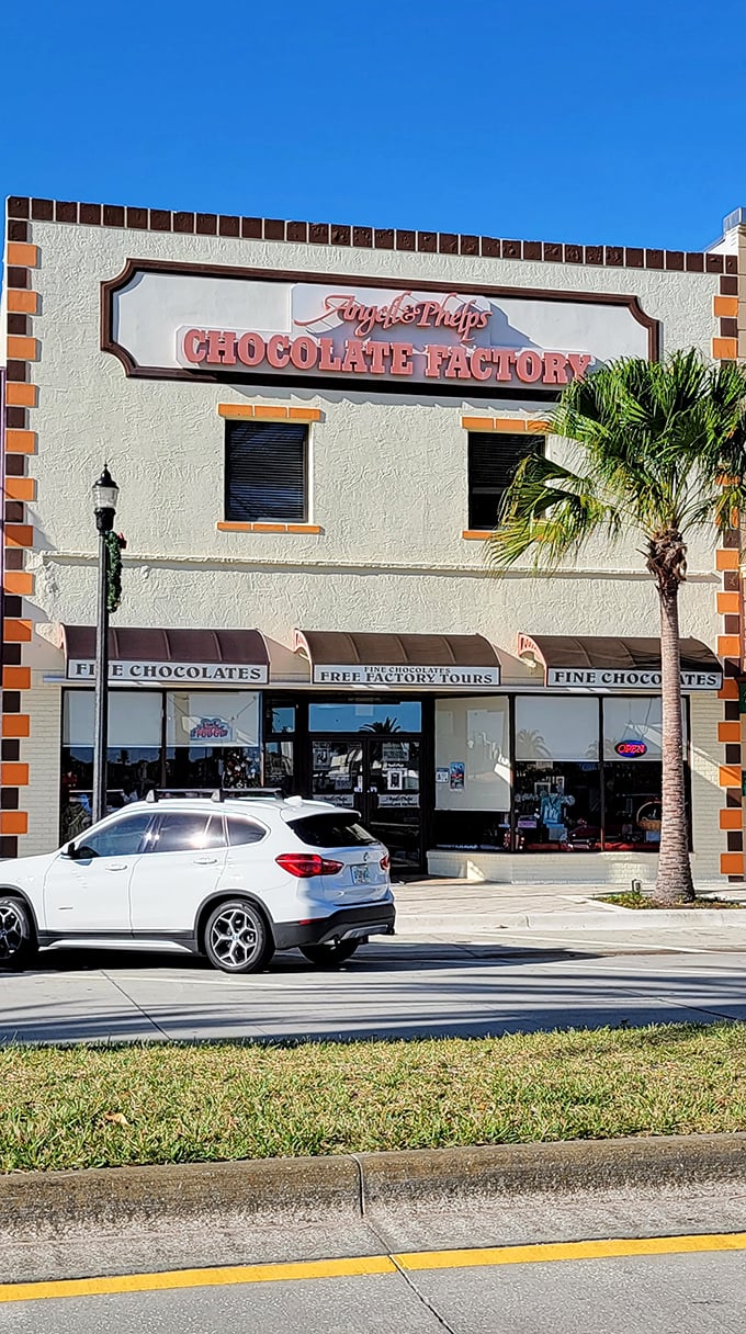 Chocolate-covered dreams come true here. Angell & Phelps serves up sweet thrills faster than a NASCAR pit crew.