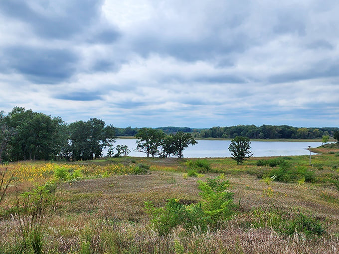 Lake Defiance lives up to its name – defying you not to fall in love with its crystal-clear waters.