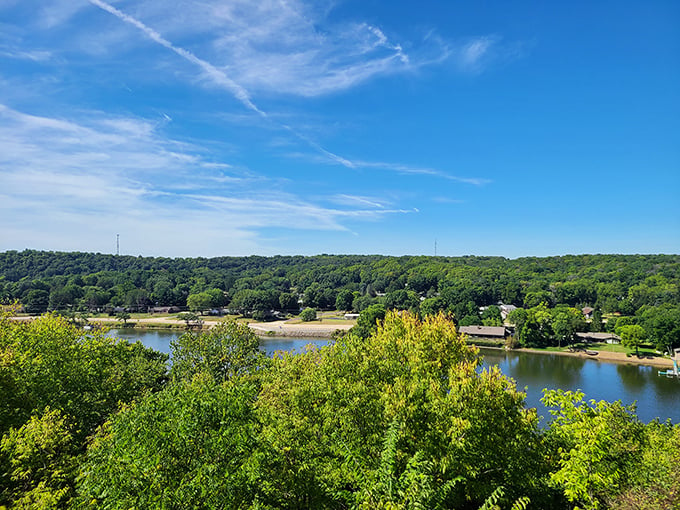 Lowden State Park: Home to a statue so tall, it gives new meaning to "rock star." Black Hawk's got quite the view!