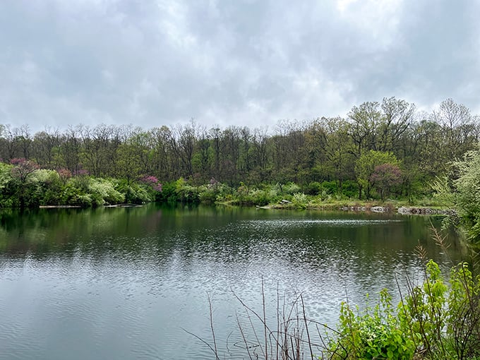 Kickapoo: Proof that Mother Nature is the ultimate recycler. These old strip mines are now a water sports paradise!