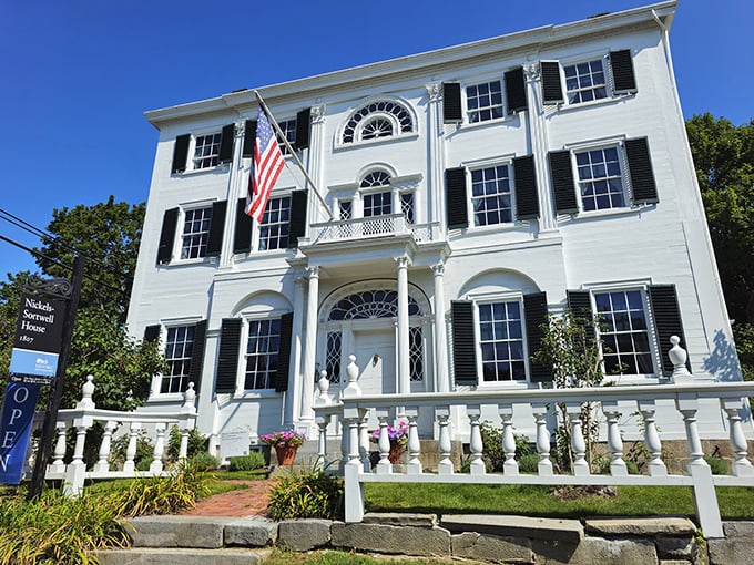 This Wiscasset wonder is so pristine, you'll wonder if you've stumbled onto a movie set. Downton Abbey, eat your heart out!