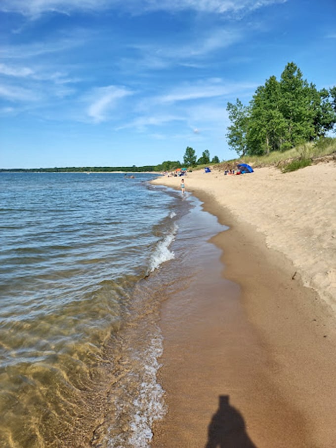 Port Crescent State Park Beach: Where the stars put on a nightly show that rivals Broadway. No tickets required!