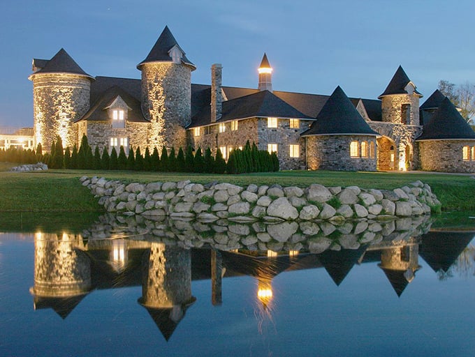 Charlevoix: Where storybook meets lakeside living. These whimsical 'Mushroom Houses' look like they're straight out of a fairy tale!