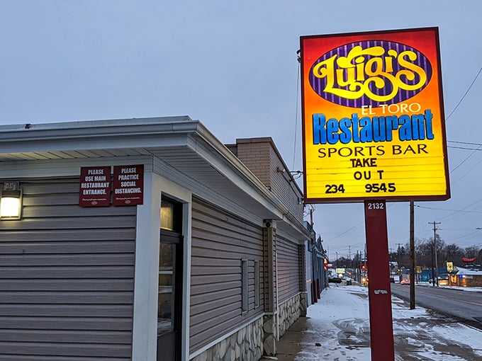 Luigi's: Where 'going out for Italian' means stepping into a time warp. This unassuming spot proves that great pizza doesn't need a fancy facade. Photo credit: oleg zhdanov