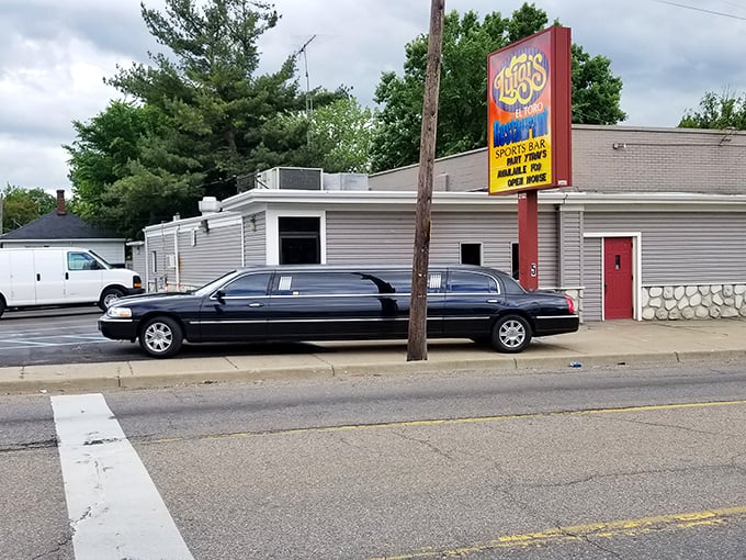 Part sports bar, part pizza paradise. Luigi's is the kind of place where everybody knows your name – and your favorite toppings. Photo credit: Flint limo