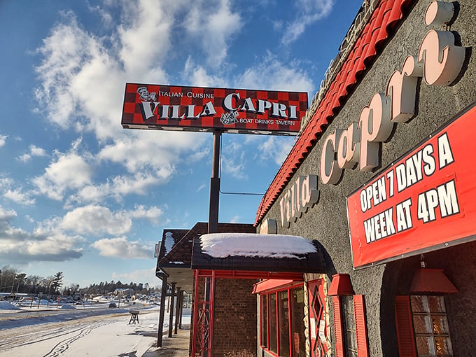 Villa Fresh Italian Kitchen: Bringing a taste of the Mediterranean to the land of lake-effect snow. Who needs a Roman holiday when you've got this? Photo credit: Jeffrey McErlean