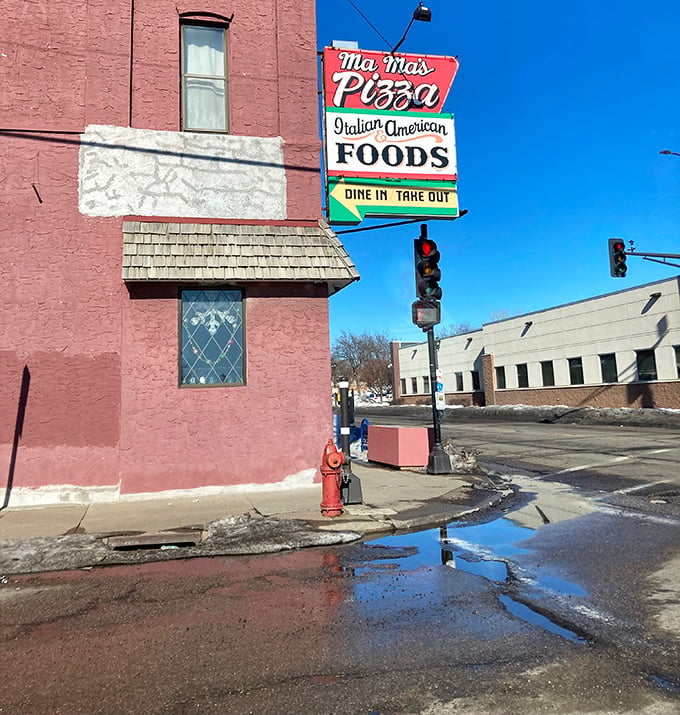 This pink palace of pizza perfection is a St. Paul institution. Come for the nostalgia, stay for the cheesy, saucy goodness. Photo credit: OuttaTownTony