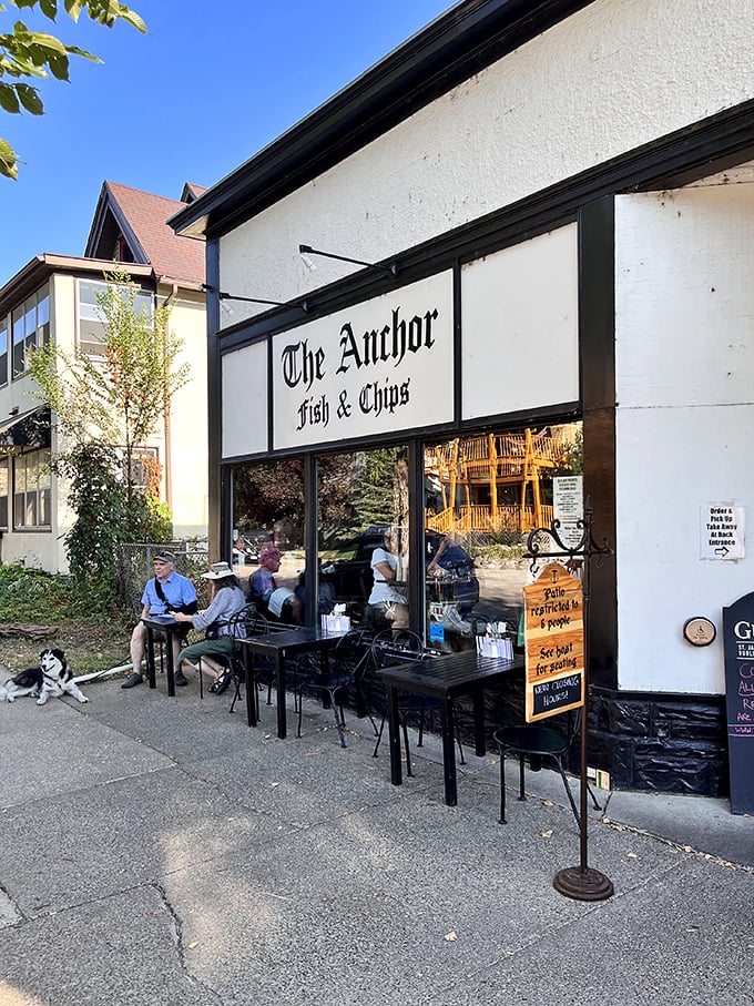 Don't let the name fool you—The Anchor's walleye is pure Minnesotan magic. It's so good, you might start cheering for ManU (but probably not).